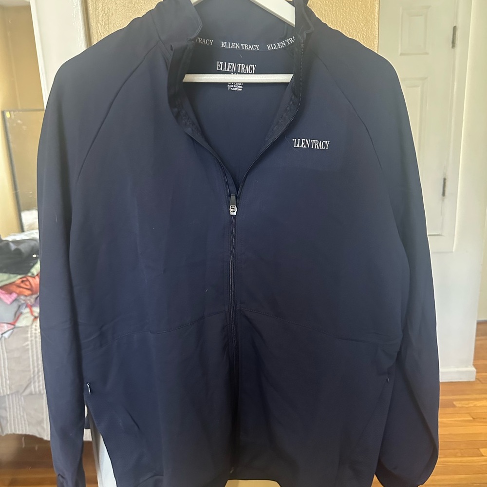 Ellen Tracy Navy Jacket